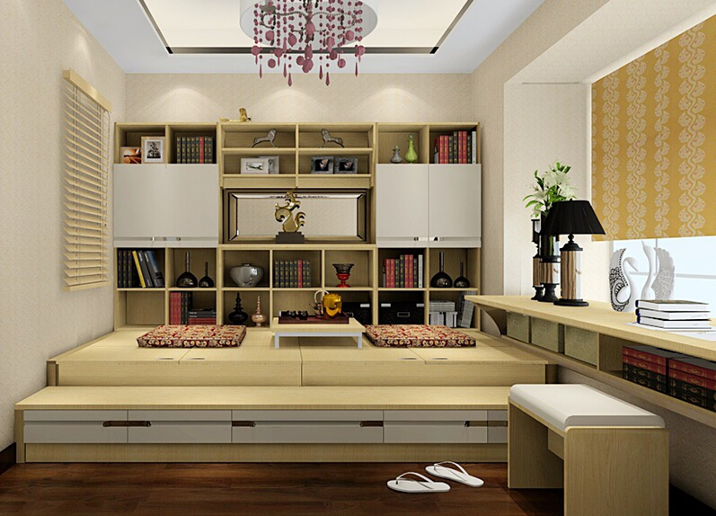 0198期榻榻米设计丨CAD图纸含平立面+参考例图